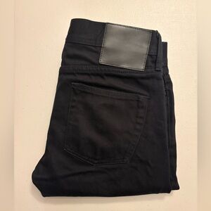 The Unbranded Brand UB455 Tight Fit Black Selvedge Jeans – Men’s 32